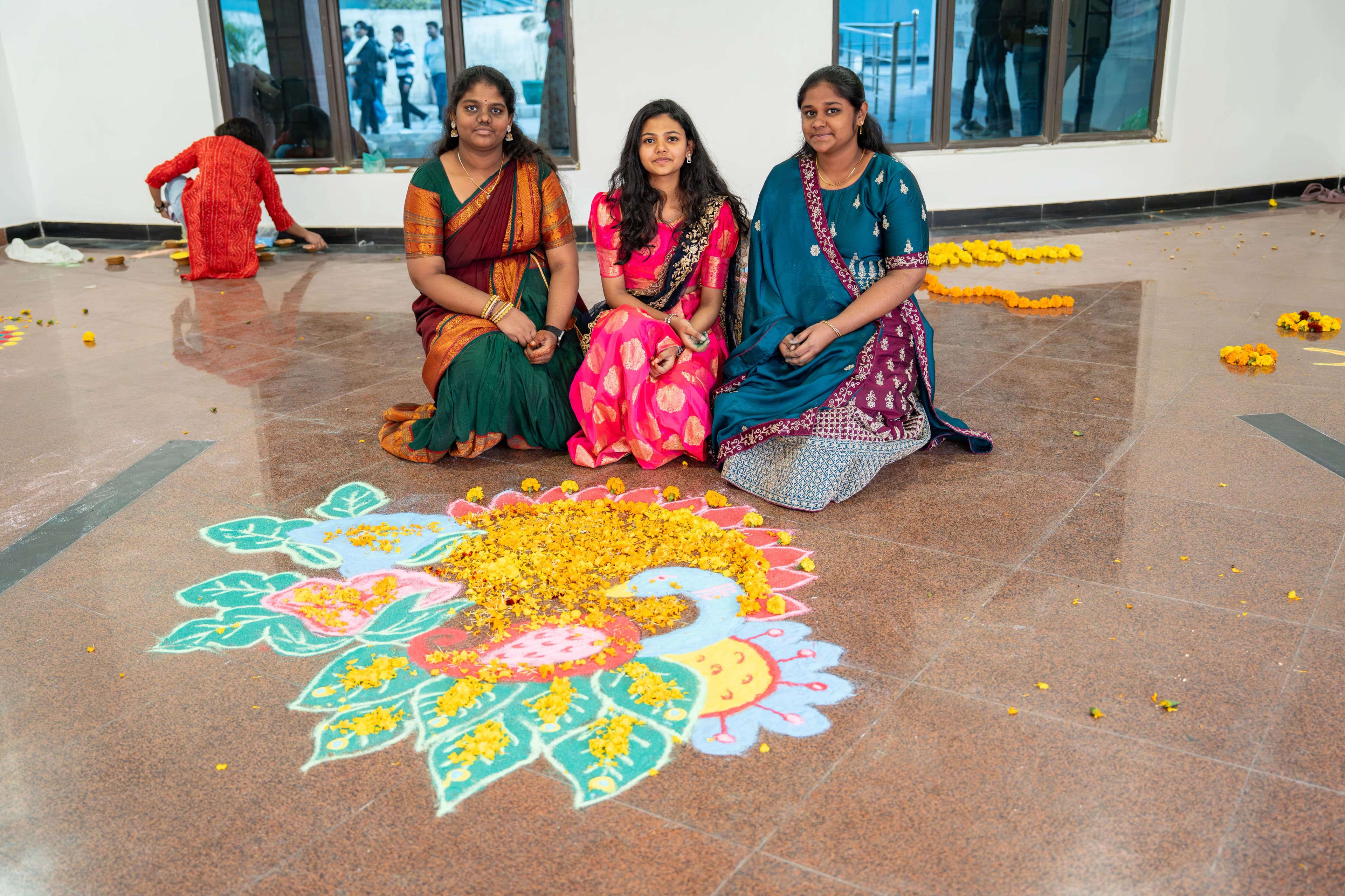 Rangoli making competition